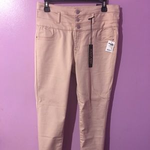 Light pink high waisted jeans